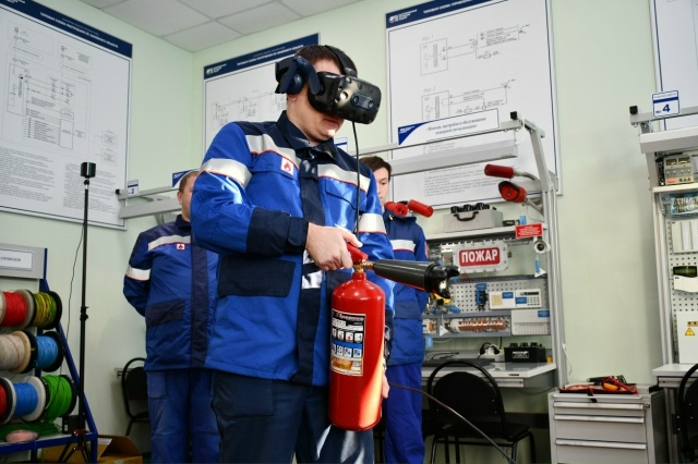 АО «Транснефть – Север» ввело в работу обучающий тренажер с технологией виртуальной реальности